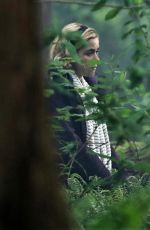 KIERNAN SHIPKA on the Set of Chilling Adventures of Sabrina in Vancouver 05/11/2018