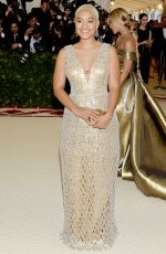 KIERSEY CLEMONS at MET Gala 2018 in New York 05/07/2018