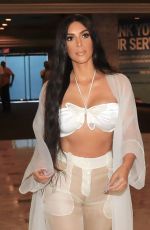 KIM KARDASHIAN Arrives at Dinner at MGM Grand Hotel in Las Vegas 05/05/2018
