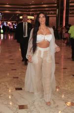 KIM KARDASHIAN Arrives at Dinner at MGM Grand Hotel in Las Vegas 05/05/2018