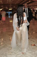 KIM KARDASHIAN Arrives at Dinner at MGM Grand Hotel in Las Vegas 05/05/2018