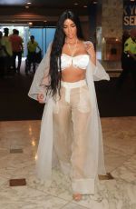 KIM KARDASHIAN Arrives at Dinner at MGM Grand Hotel in Las Vegas 05/05/2018