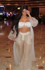 KIM KARDASHIAN Arrives at Dinner at MGM Grand Hotel in Las Vegas 05/05/2018