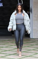 KIM KARDASHIAN Out for a Coffee in Calabasas 04/30/2018