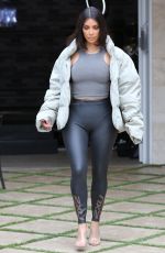 KIM KARDASHIAN Out for a Coffee in Calabasas 04/30/2018