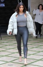 KIM KARDASHIAN Out for a Coffee in Calabasas 04/30/2018