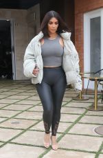 KIM KARDASHIAN Out for a Coffee in Calabasas 04/30/2018