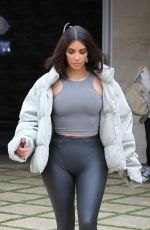 KIM KARDASHIAN Out for a Coffee in Calabasas 04/30/2018