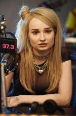 KIM PETRAS at Hits 97.3 Drive at Five in Fort Lauderdale 04/25/2018