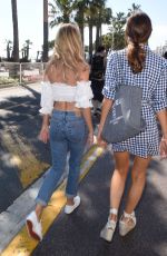 KIMBERLEY GARNER and ALICE JEFFERY Out in Cannes 05/11/2018