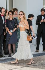 KIMBERLEY GARNER Arrives at Hotel Martinez in Cannes 05/17/2018