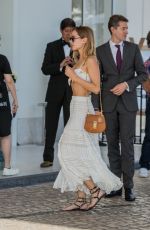 KIMBERLEY GARNER Arrives at Hotel Martinez in Cannes 05/17/2018
