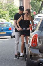 KIMBERLEY GARNER Out and About in London 05/26/2018