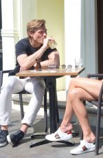 KIMBERLEY GARNER Out and About in London 05/26/2018
