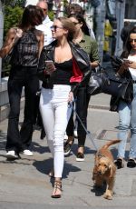 KIMBERLEY GARNER Out with Her Dog in London 05/23/2018