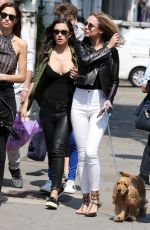 KIMBERLEY GARNER Out with Her Dog in London 05/23/2018