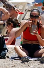 KIRSTY GALLACHER at Bootcamp Workout on the Beach in Ibiza 05/15/2018