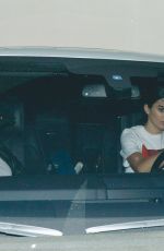 KOURTNEY KARDASHIAN and KENDALL JENNER at Troubador in West Hollywood 05/01/2018