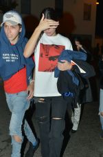 KOURTNEY KARDASHIAN and KENDALL JENNER at Troubador in West Hollywood 05/01/2018