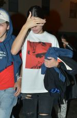 KOURTNEY KARDASHIAN and KENDALL JENNER at Troubador in West Hollywood 05/01/2018