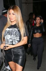 KOURTNEY KARDASHIAN and LARSA PIPPEN at Craig