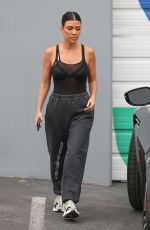 KOURTNEY KARDASHIAN Leaves a Studio in Los Angeles 05/02/2018