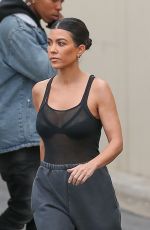 KOURTNEY KARDASHIAN Leaves a Studio in Los Angeles 05/02/2018