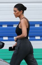 KOURTNEY KARDASHIAN Leaves a Studio in Los Angeles 05/02/2018