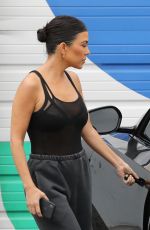 KOURTNEY KARDASHIAN Leaves a Studio in Los Angeles 05/02/2018