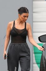 KOURTNEY KARDASHIAN Leaves a Studio in Los Angeles 05/02/2018