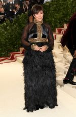 KRIS JENNER at MET Gala 2018 in New York 05/07/2018