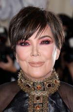 KRIS JENNER at MET Gala 2018 in New York 05/07/2018