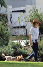KRISTEN BELL Walks Her Dog Out in Los Angeles 05/10/2018