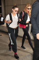 KRISTEN STEWART and STELLA MAXWELL at LAX Airport in Los Angeles 05/20/2018