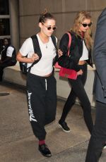 KRISTEN STEWART and STELLA MAXWELL at LAX Airport in Los Angeles 05/20/2018