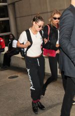 KRISTEN STEWART and STELLA MAXWELL at LAX Airport in Los Angeles 05/20/2018