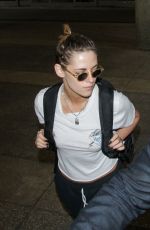 KRISTEN STEWART and STELLA MAXWELL at LAX Airport in Los Angeles 05/20/2018