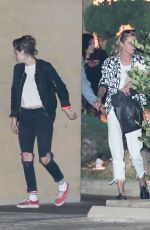 KRISTEN STEWART and STELLA MAXWELL at Nobu in Malibu 05/25/2018