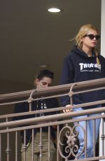 KRISTEN STEWART and STELLA MAXWELL Out for Sushi in Hollywood 05/24/2018
