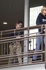 KRISTEN STEWART and STELLA MAXWELL Out for Sushi in Hollywood 05/24/2018