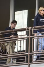 KRISTEN STEWART and STELLA MAXWELL Out for Sushi in Hollywood 05/24/2018