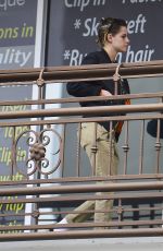 KRISTEN STEWART and STELLA MAXWELL Out for Sushi in Hollywood 05/24/2018