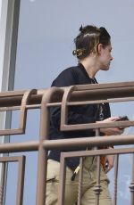 KRISTEN STEWART and STELLA MAXWELL Out for Sushi in Hollywood 05/24/2018