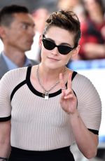KRISTEN STEWART Arrives at Martinez Hotel in Cannes 05/07/2018