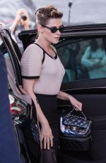 KRISTEN STEWART Arrives at Martinez Hotel in Cannes 05/07/2018