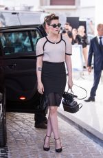 KRISTEN STEWART Arrives at Martinez Hotel in Cannes 05/07/2018