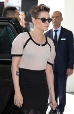 KRISTEN STEWART Arrives at Martinez Hotel in Cannes 05/07/2018