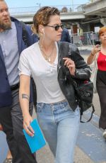 KRISTEN STEWART Arrives at Nice Airport 05/07/2018