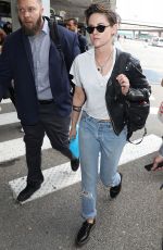 KRISTEN STEWART Arrives at Nice Airport 05/07/2018