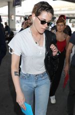 KRISTEN STEWART Arrives at Nice Airport 05/07/2018
